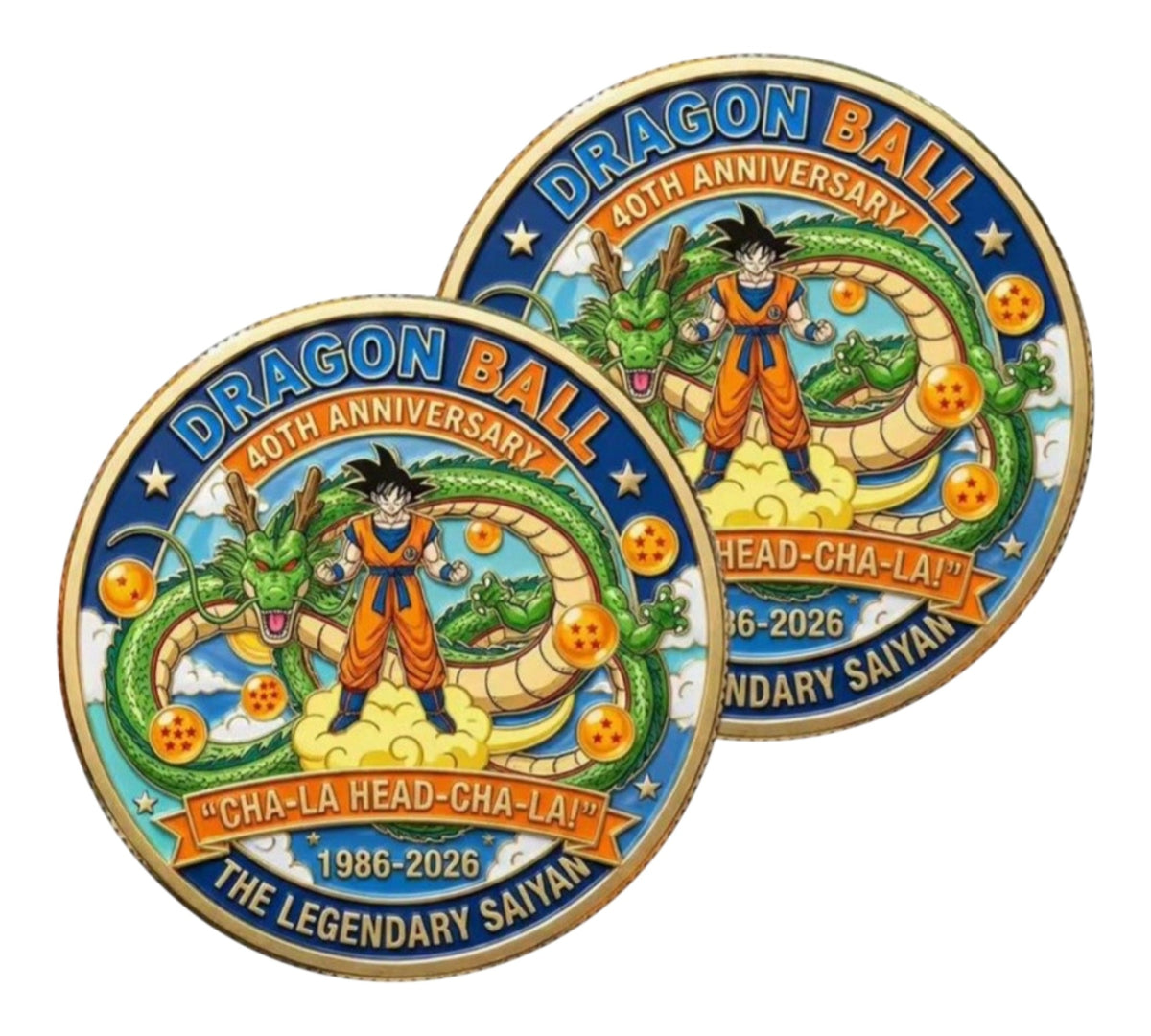 Dragon Ball Z Goku coin