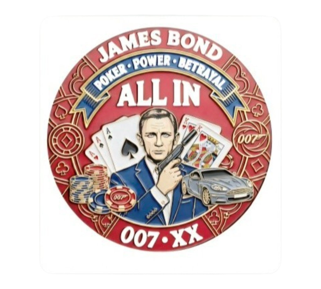 007 James Bond 20th Anniversary Coin