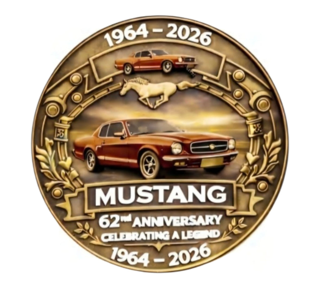 Ford Mustang 62nd anniversary coin